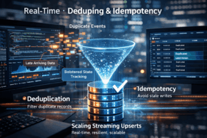 Real-time-data-processing-with-deduplication