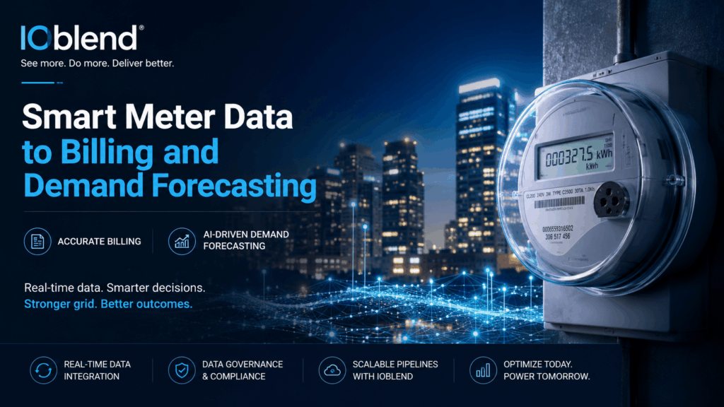 Smart meter billing and AI forcecasting with IOblend - IOblend Smart meter billing and AI forecasting with IOblend
